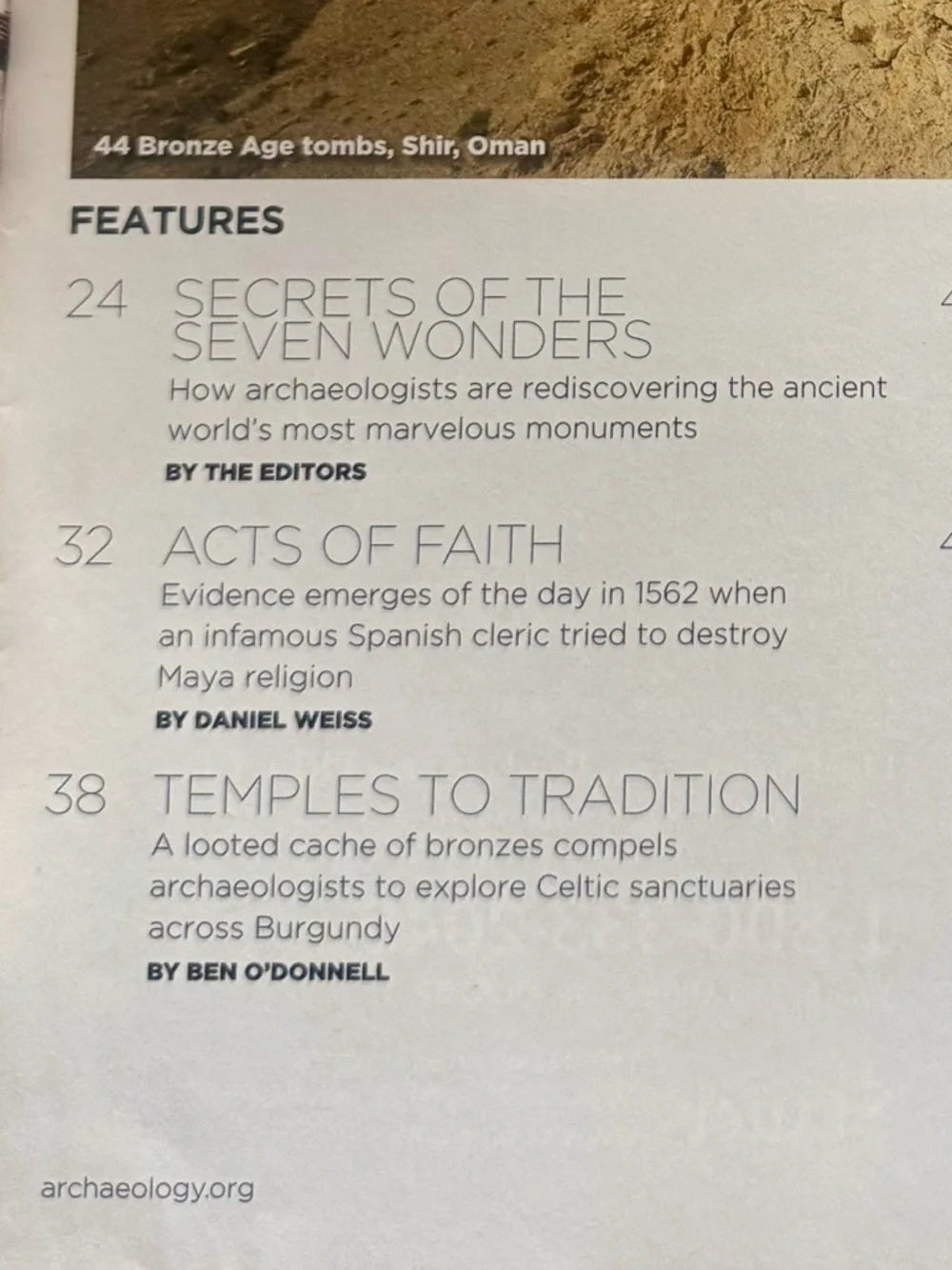 Discover & Archaeology Magazine Bundle Science & History 2025